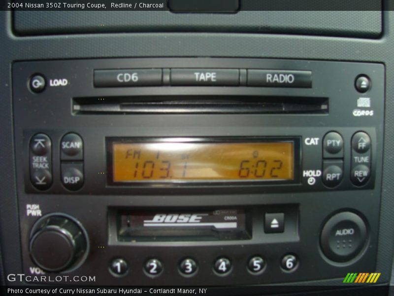 Redline / Charcoal 2004 Nissan 350Z Touring Coupe