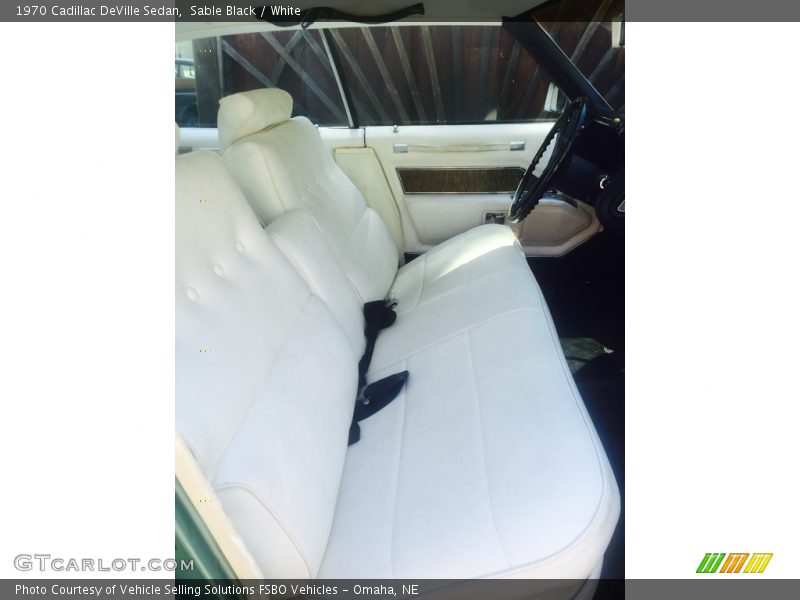  1970 DeVille Sedan White Interior