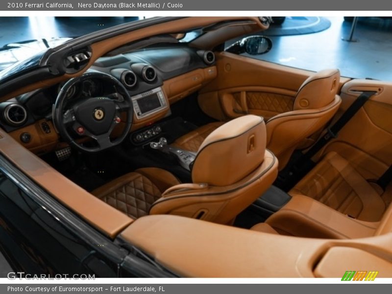 Nero Daytona (Black Metallic) / Cuoio 2010 Ferrari California
