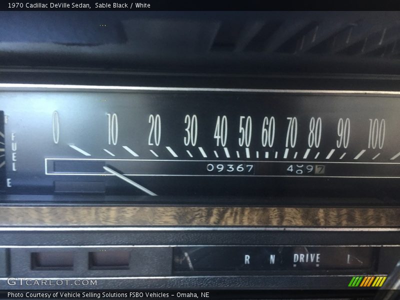  1970 DeVille Sedan Sedan Gauges