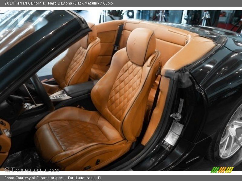 Nero Daytona (Black Metallic) / Cuoio 2010 Ferrari California