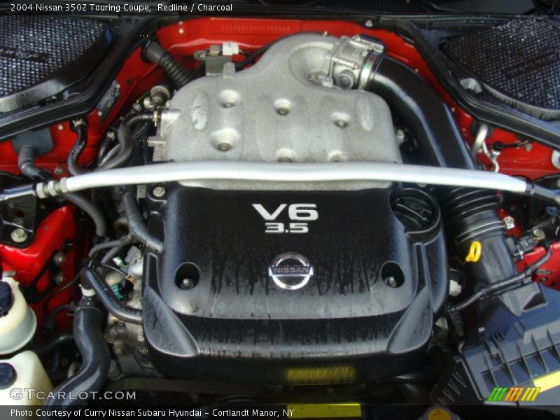 Redline / Charcoal 2004 Nissan 350Z Touring Coupe
