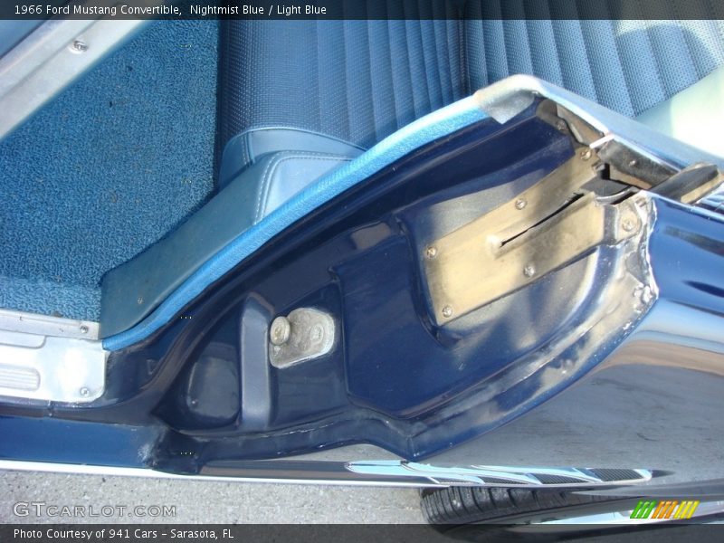 Nightmist Blue / Light Blue 1966 Ford Mustang Convertible