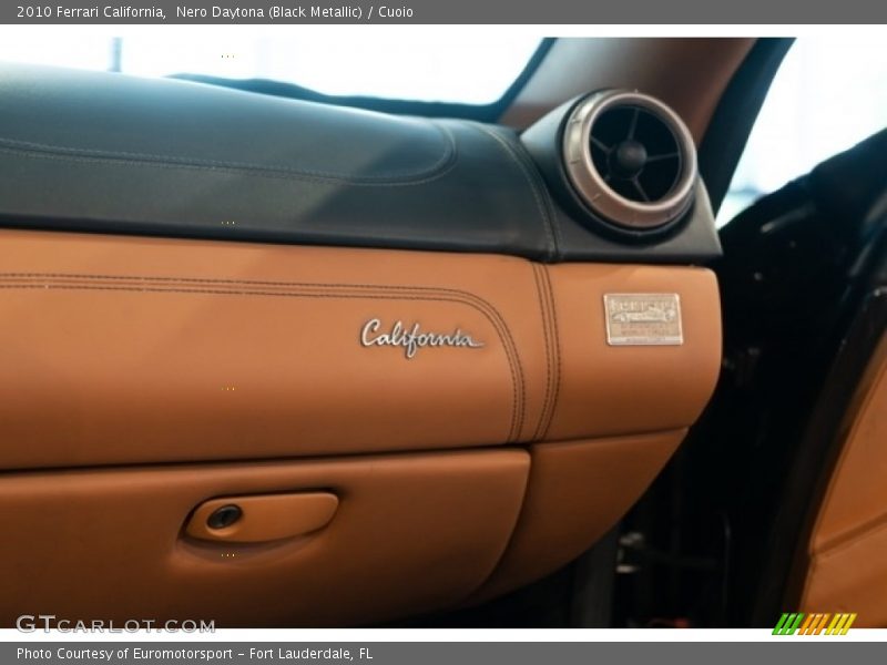 Nero Daytona (Black Metallic) / Cuoio 2010 Ferrari California