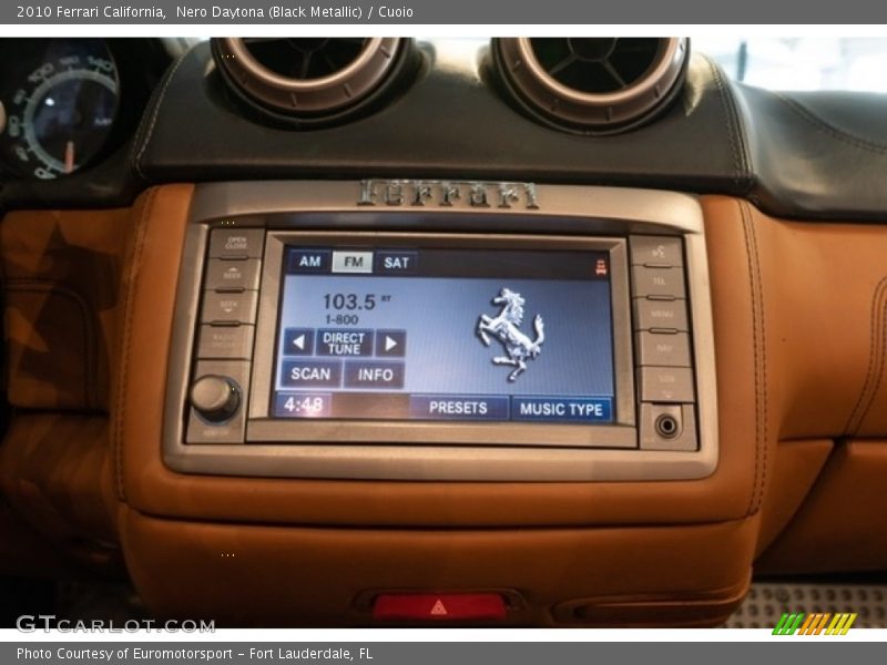 Nero Daytona (Black Metallic) / Cuoio 2010 Ferrari California