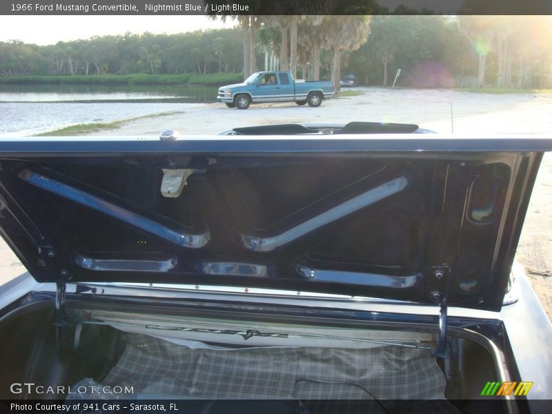 Nightmist Blue / Light Blue 1966 Ford Mustang Convertible