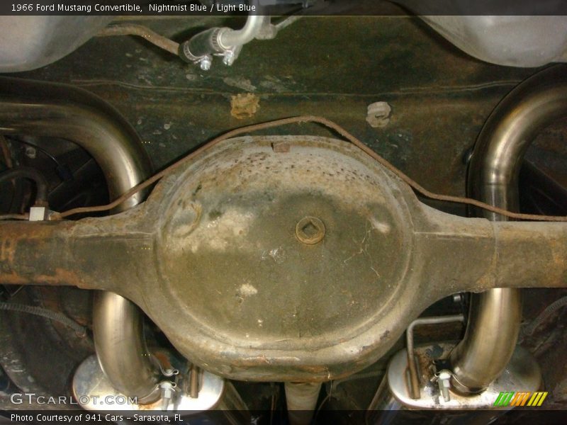 Nightmist Blue / Light Blue 1966 Ford Mustang Convertible