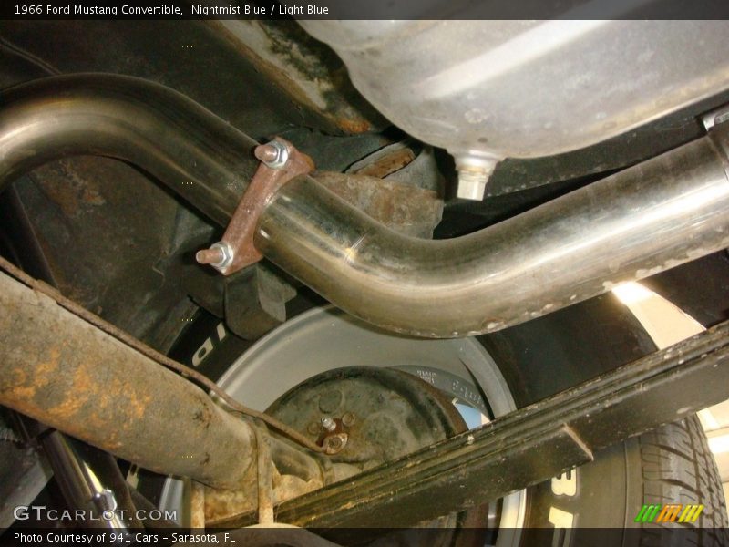 Nightmist Blue / Light Blue 1966 Ford Mustang Convertible