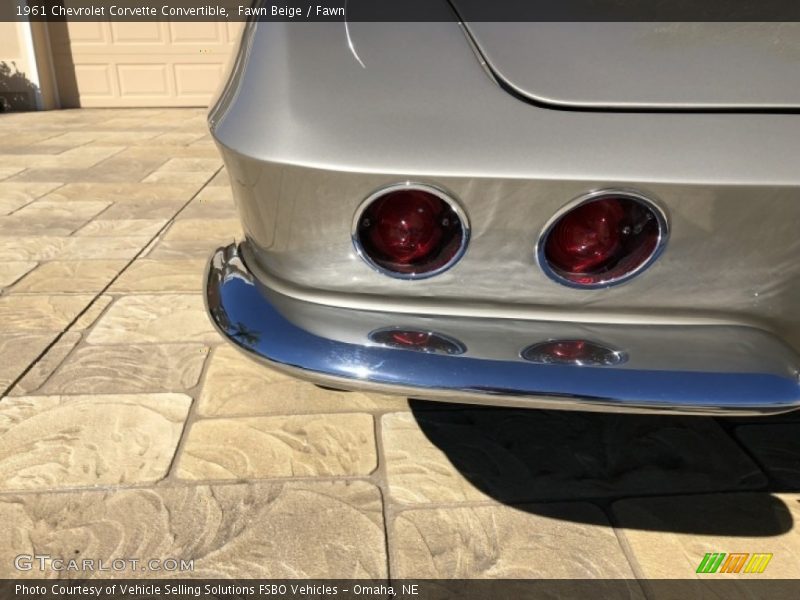 Fawn Beige / Fawn 1961 Chevrolet Corvette Convertible