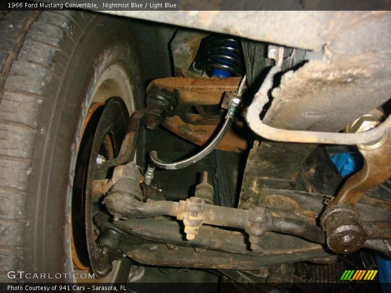 Nightmist Blue / Light Blue 1966 Ford Mustang Convertible