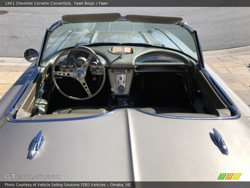 Fawn Beige / Fawn 1961 Chevrolet Corvette Convertible