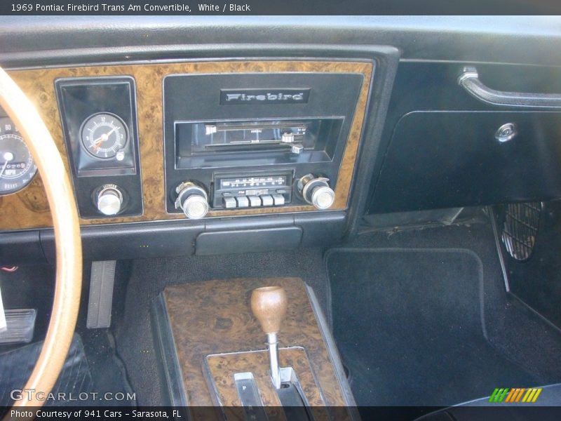 Controls of 1969 Firebird Trans Am Convertible