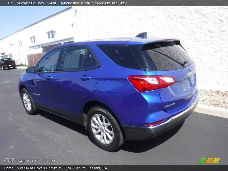 Kinetic Blue Metallic / Medium Ash Gray 2019 Chevrolet Equinox LS AWD