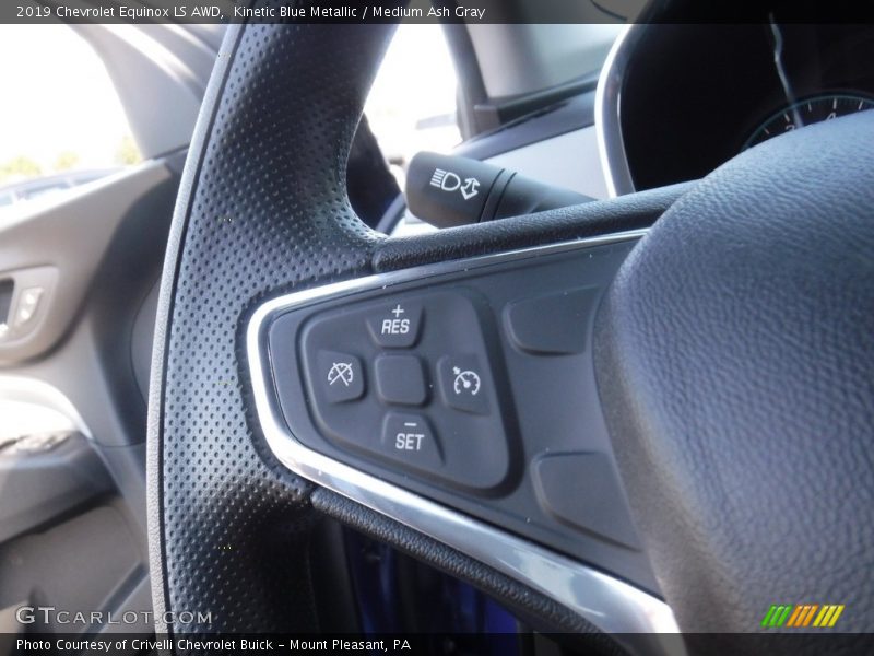 Kinetic Blue Metallic / Medium Ash Gray 2019 Chevrolet Equinox LS AWD