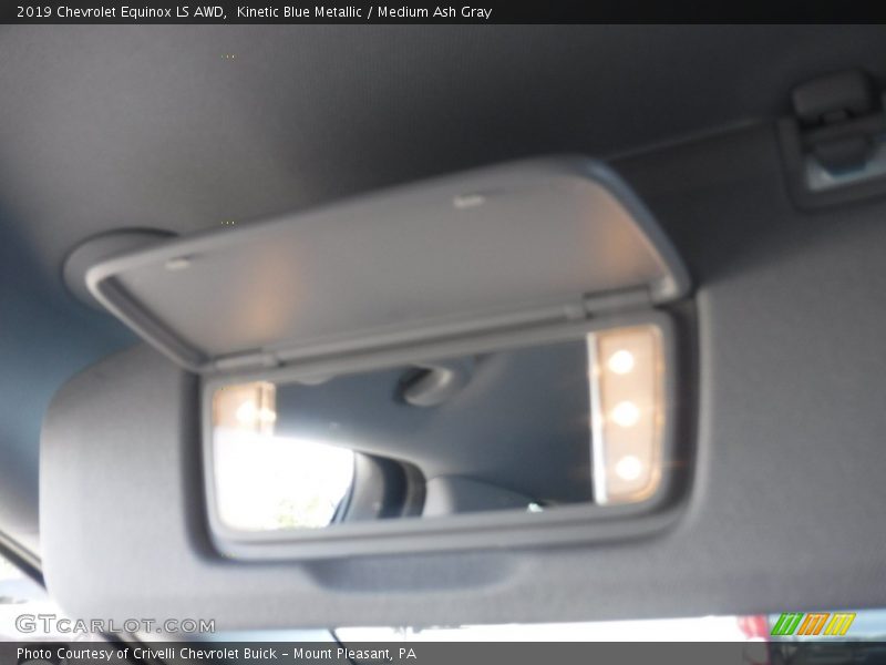 Kinetic Blue Metallic / Medium Ash Gray 2019 Chevrolet Equinox LS AWD