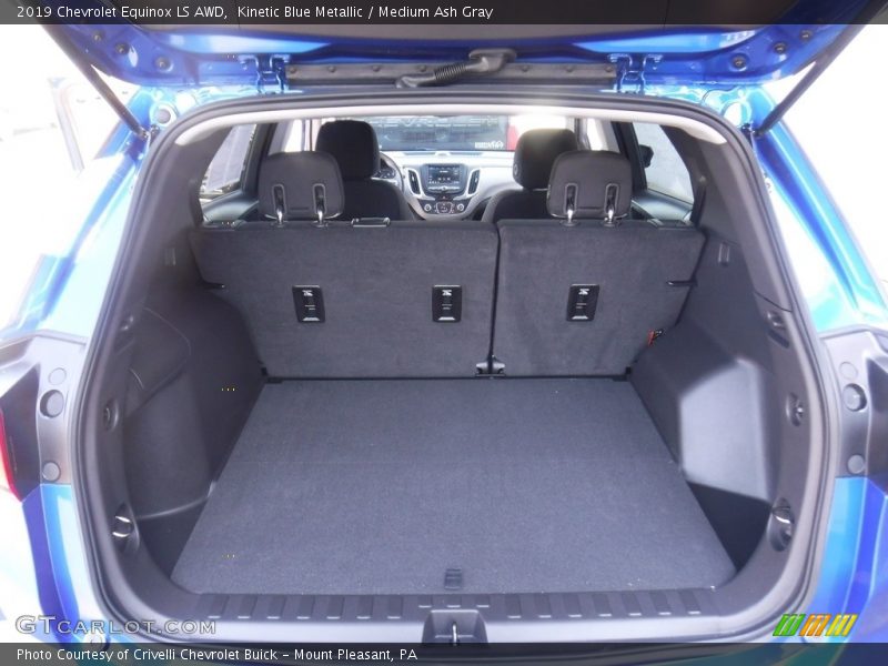 Kinetic Blue Metallic / Medium Ash Gray 2019 Chevrolet Equinox LS AWD