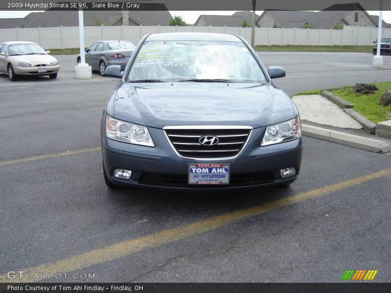 Slate Blue / Gray 2009 Hyundai Sonata SE V6
