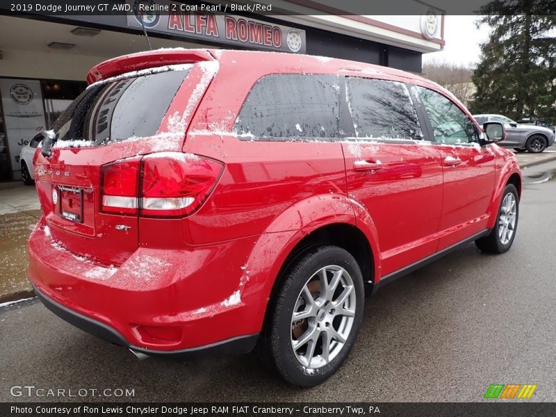 Redline 2 Coat Pearl / Black/Red 2019 Dodge Journey GT AWD