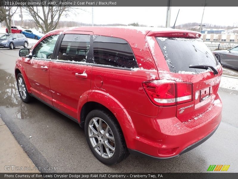 Redline 2 Coat Pearl / Black/Red 2019 Dodge Journey GT AWD