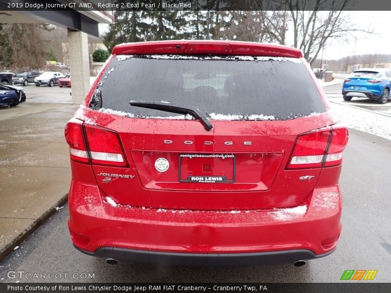 Redline 2 Coat Pearl / Black/Red 2019 Dodge Journey GT AWD