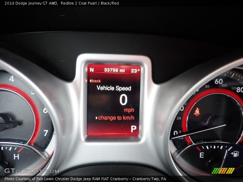  2019 Journey GT AWD GT AWD Gauges