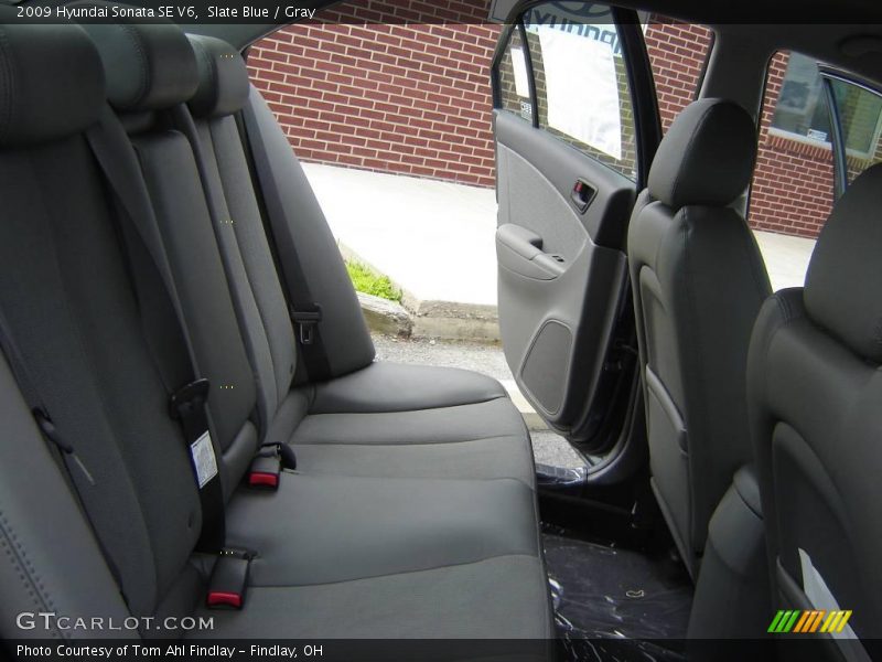Slate Blue / Gray 2009 Hyundai Sonata SE V6