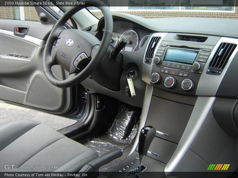 Slate Blue / Gray 2009 Hyundai Sonata SE V6