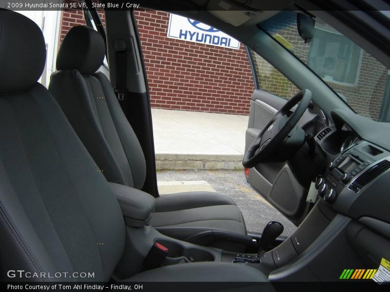 Slate Blue / Gray 2009 Hyundai Sonata SE V6