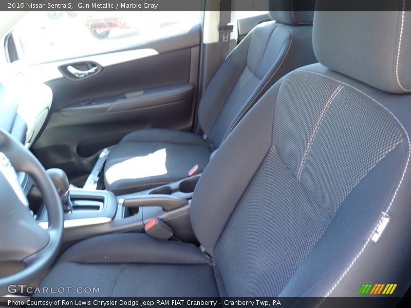 Gun Metallic / Marble Gray 2016 Nissan Sentra S