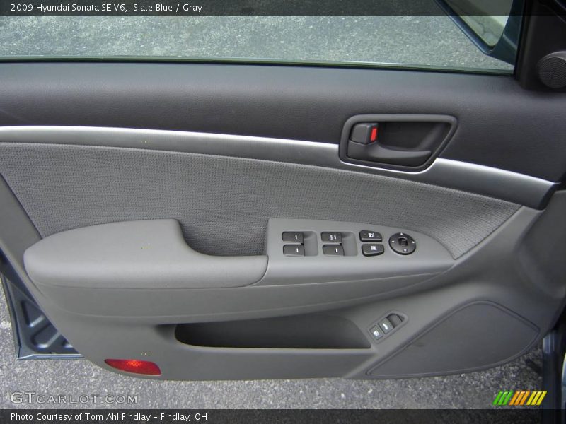 Slate Blue / Gray 2009 Hyundai Sonata SE V6