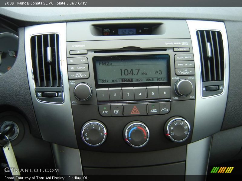 Slate Blue / Gray 2009 Hyundai Sonata SE V6