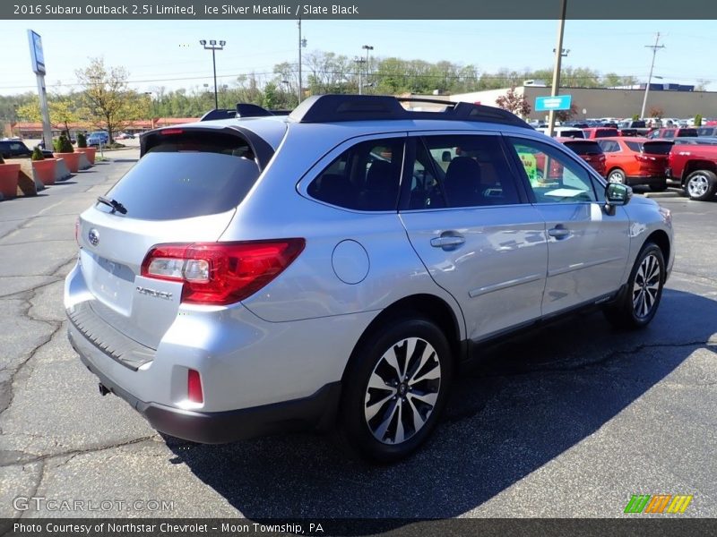 Ice Silver Metallic / Slate Black 2016 Subaru Outback 2.5i Limited