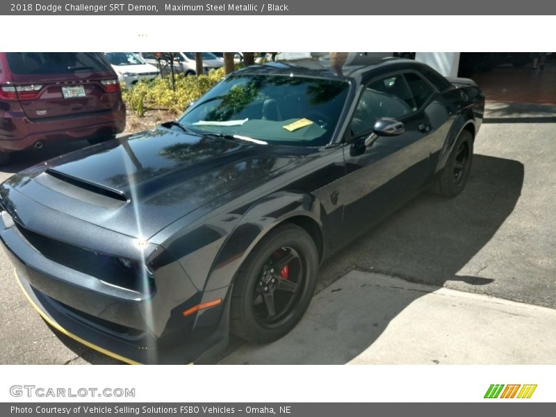 Front 3/4 View of 2018 Challenger SRT Demon
