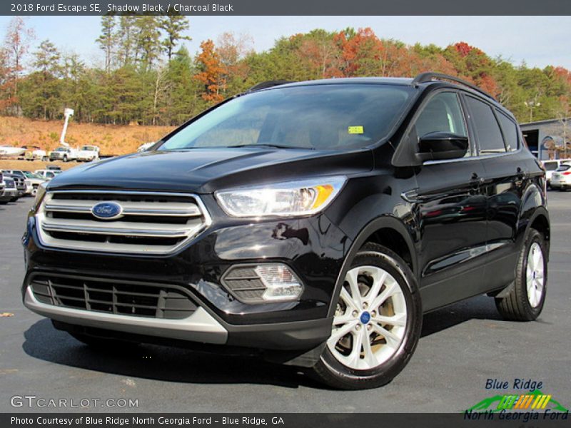 Shadow Black / Charcoal Black 2018 Ford Escape SE