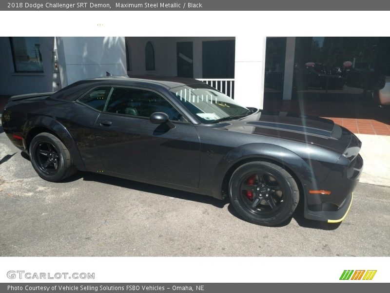  2018 Challenger SRT Demon Maximum Steel Metallic