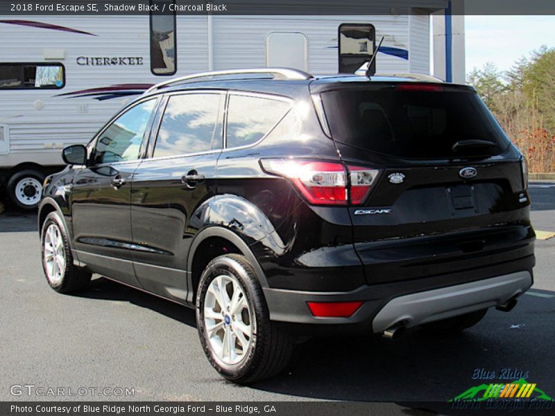 Shadow Black / Charcoal Black 2018 Ford Escape SE