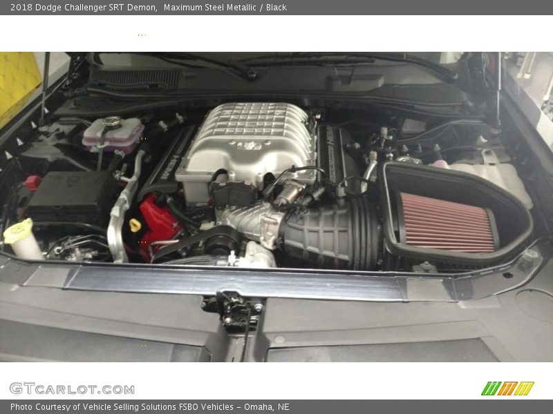  2018 Challenger SRT Demon Engine - 6.2 Liter Supercharged HEMI OHV 16-Valve VVT V8