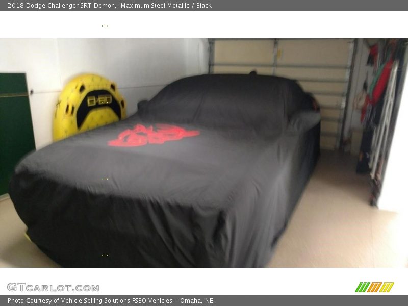 Maximum Steel Metallic / Black 2018 Dodge Challenger SRT Demon
