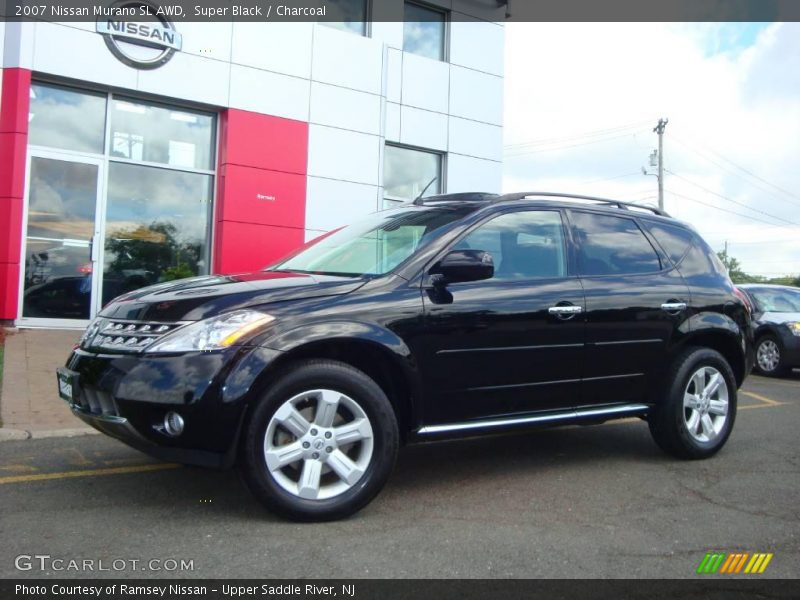 Super Black / Charcoal 2007 Nissan Murano SL AWD