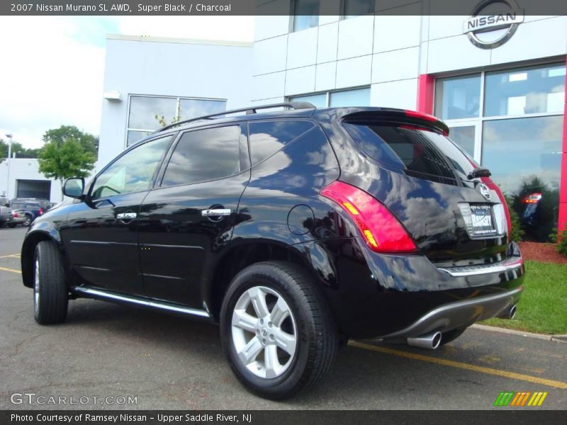 Super Black / Charcoal 2007 Nissan Murano SL AWD