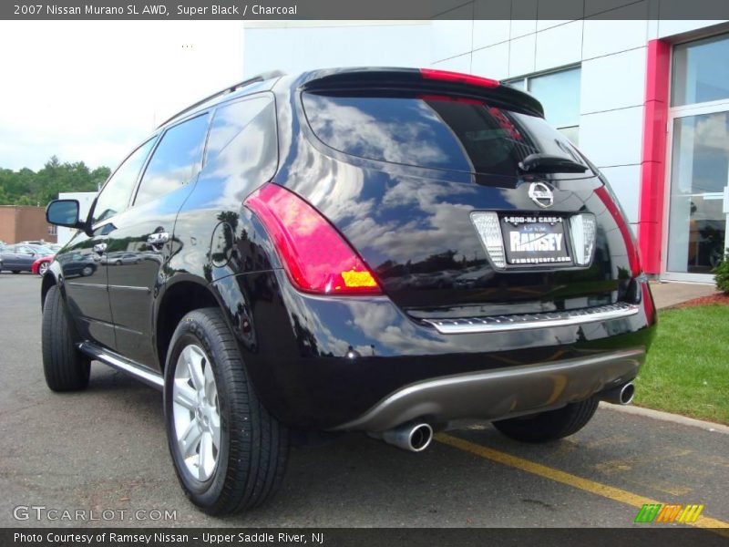 Super Black / Charcoal 2007 Nissan Murano SL AWD