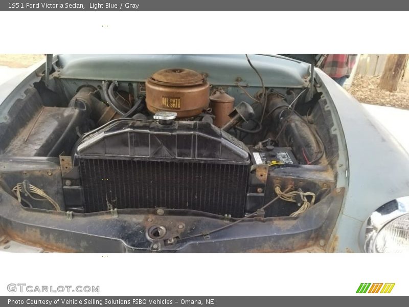  1951 Victoria Sedan Engine - 239ci Flathead V8