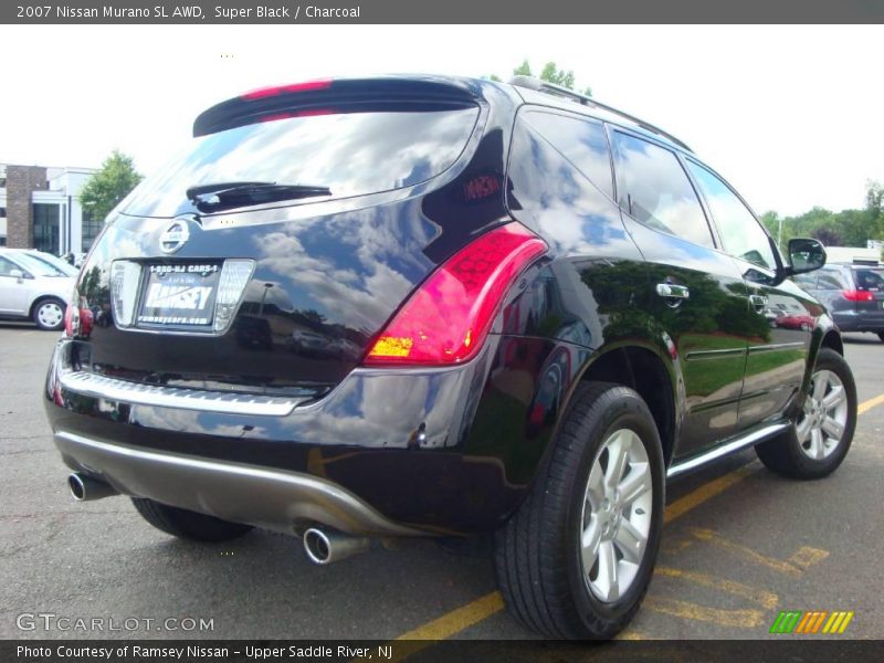 Super Black / Charcoal 2007 Nissan Murano SL AWD