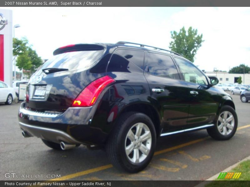 Super Black / Charcoal 2007 Nissan Murano SL AWD