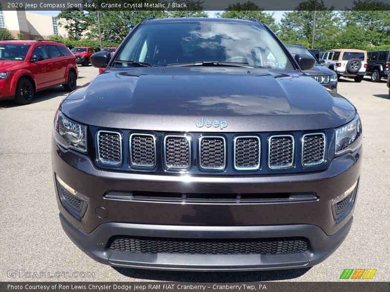 Granite Crystal Metallic / Black 2020 Jeep Compass Sport 4x4