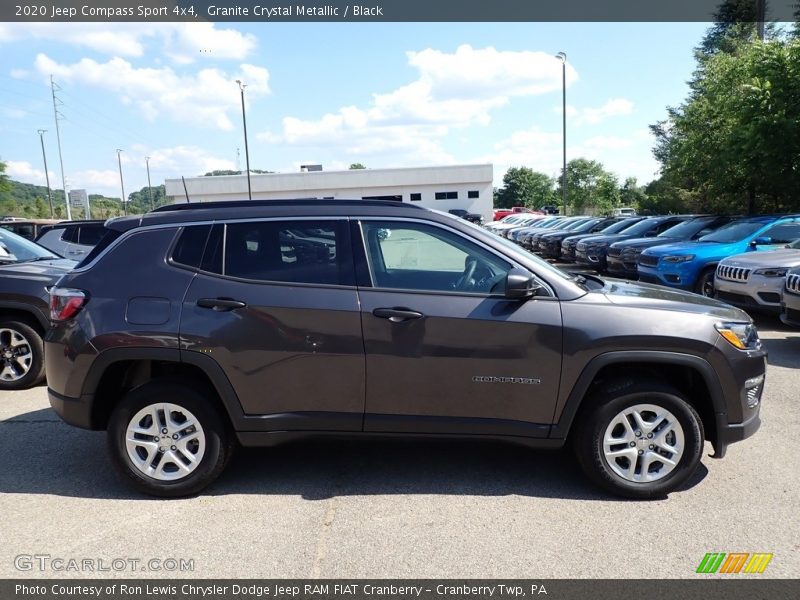 Granite Crystal Metallic / Black 2020 Jeep Compass Sport 4x4