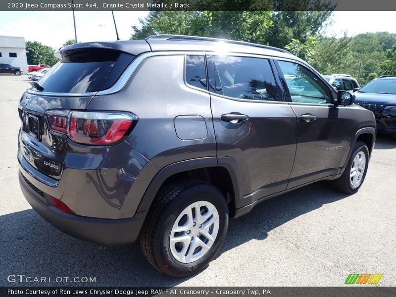 Granite Crystal Metallic / Black 2020 Jeep Compass Sport 4x4