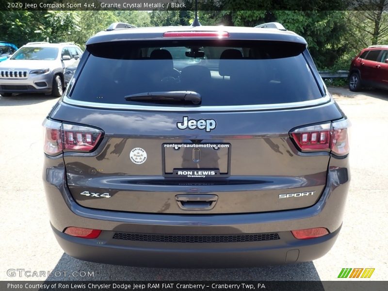 Granite Crystal Metallic / Black 2020 Jeep Compass Sport 4x4