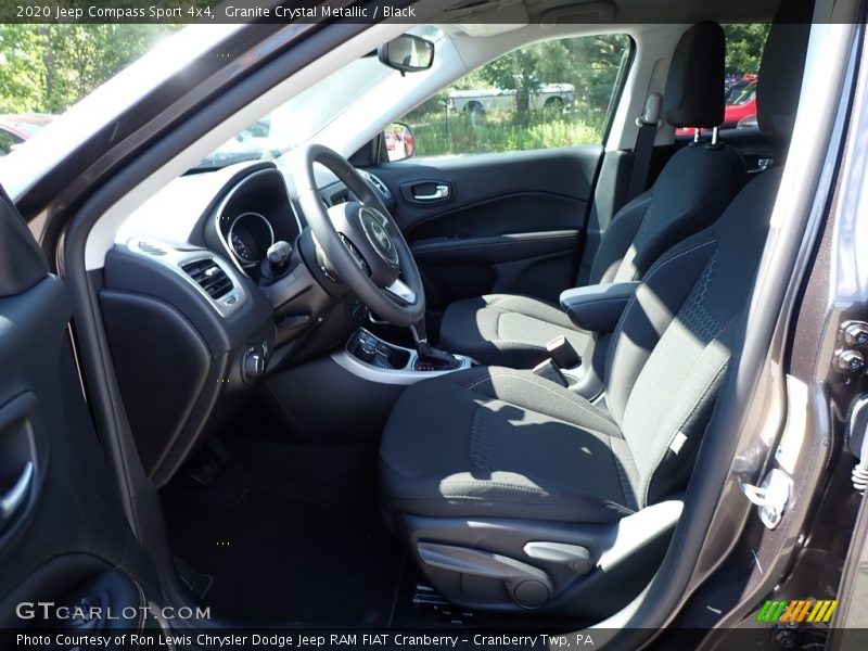 Granite Crystal Metallic / Black 2020 Jeep Compass Sport 4x4