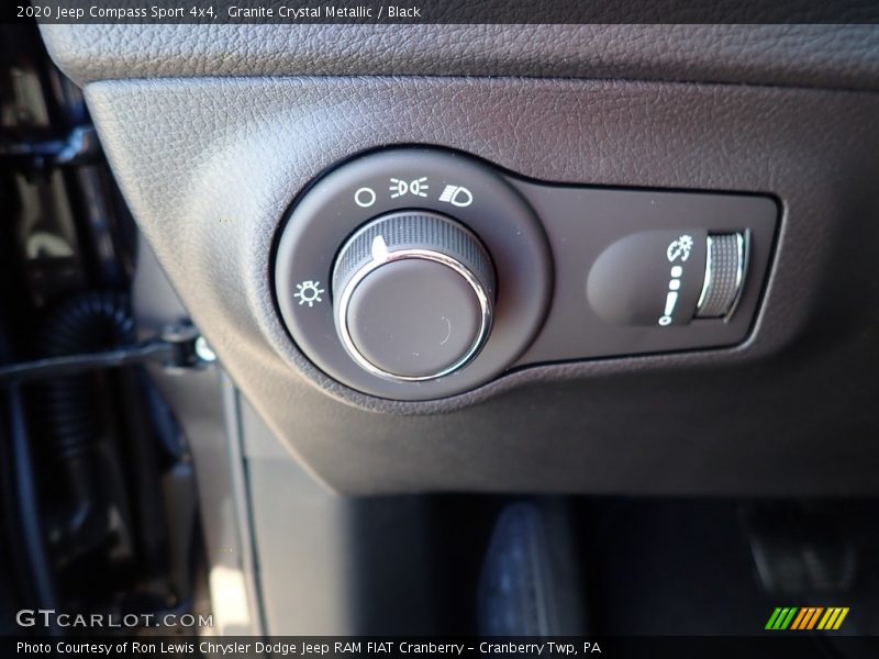 Granite Crystal Metallic / Black 2020 Jeep Compass Sport 4x4